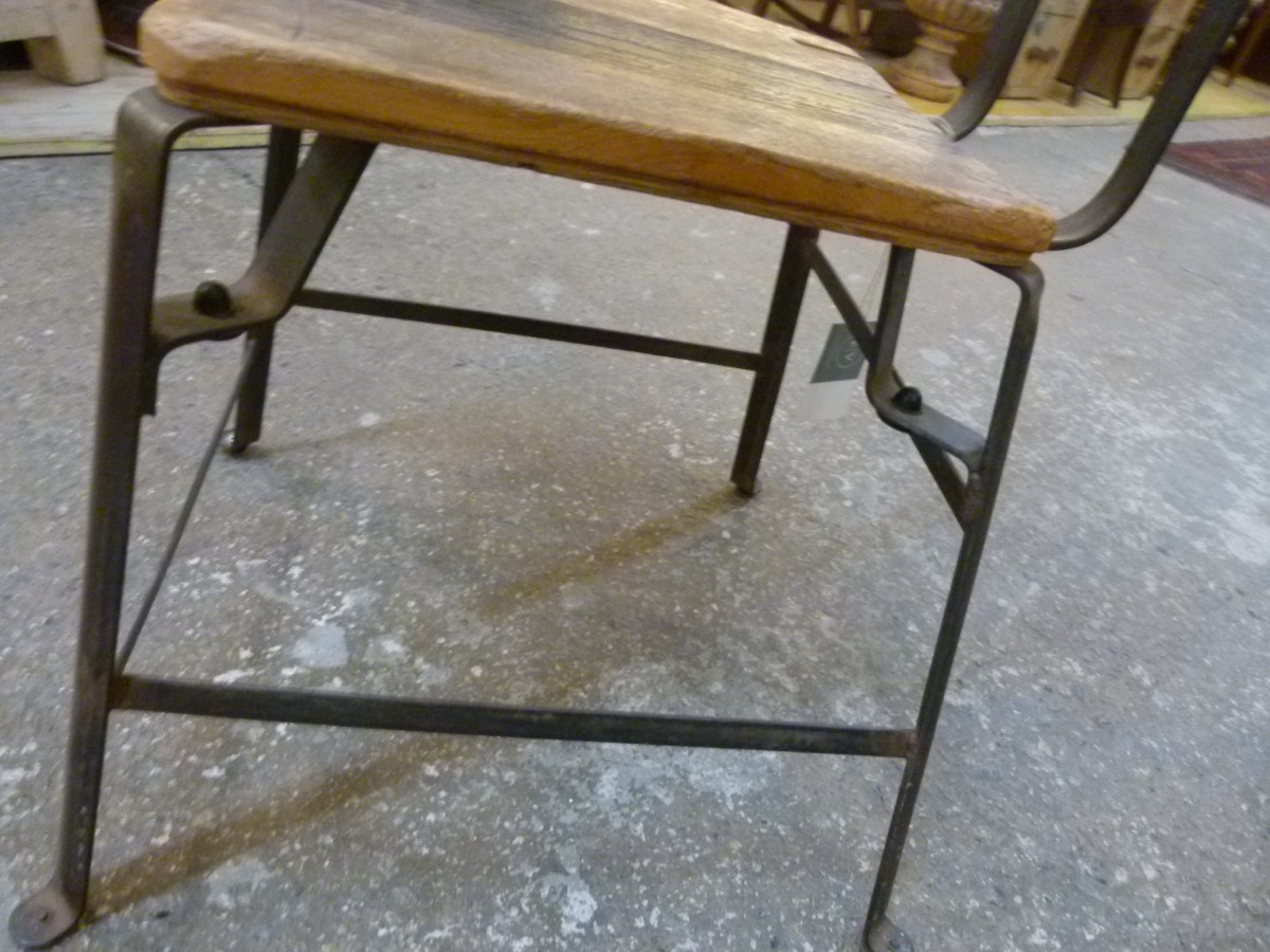 Set Of Industrial Chairs-photo-2