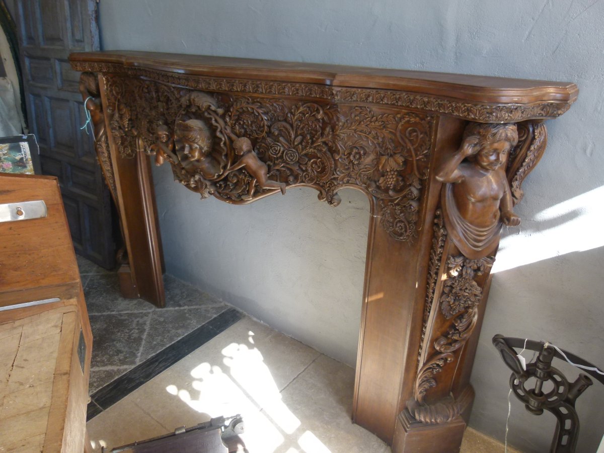 Cheminee en bois-photo-2