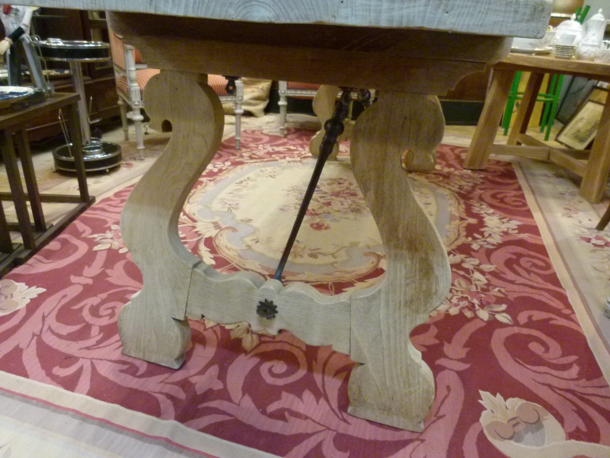 20th-century Oak Table-photo-1