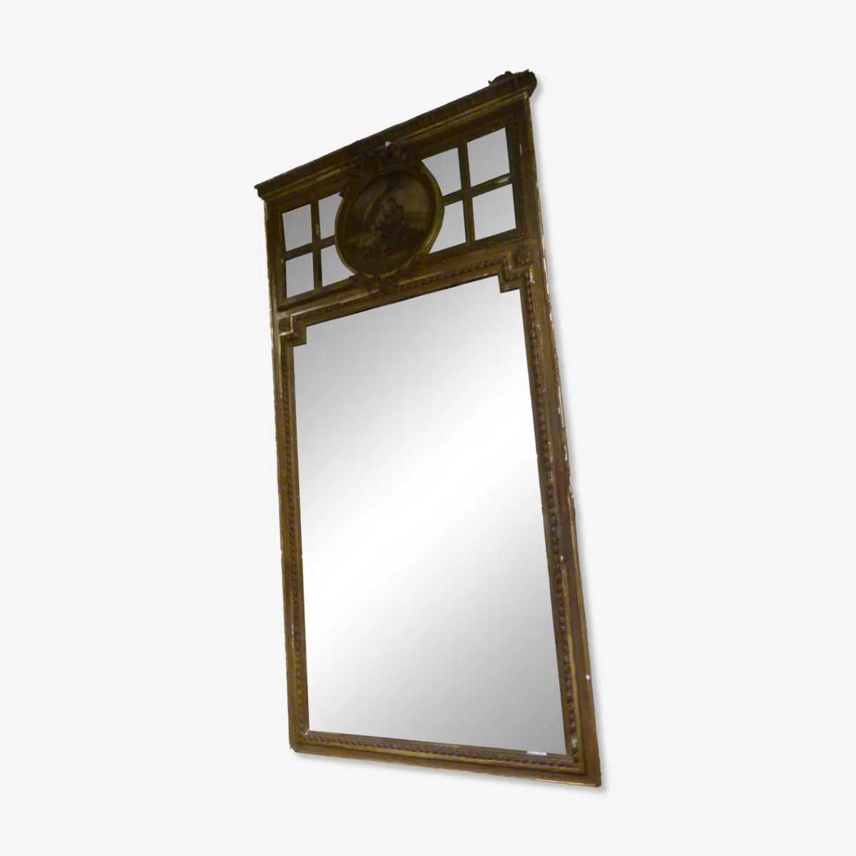 19th-century Trumeau Mirror