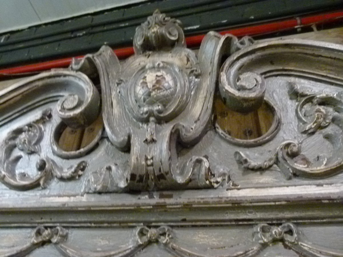 20th-century Solid Wood Display Case-photo-1