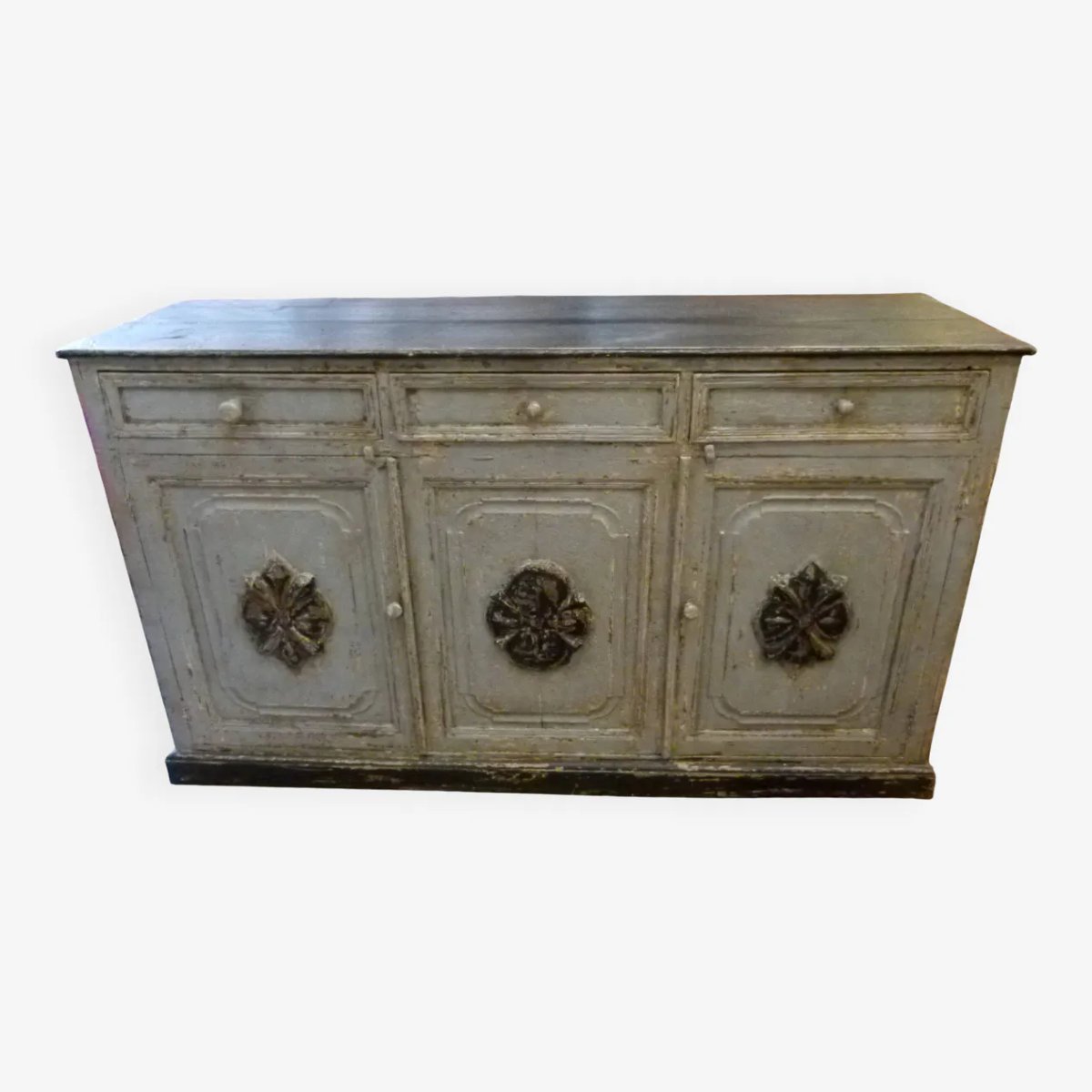 Enfilade en bois peint