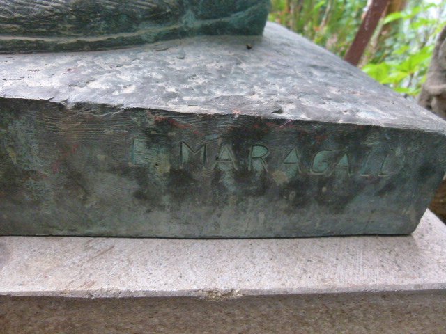 Sculture en bronze Pere le Gran de Ernesto Maragall-photo-7