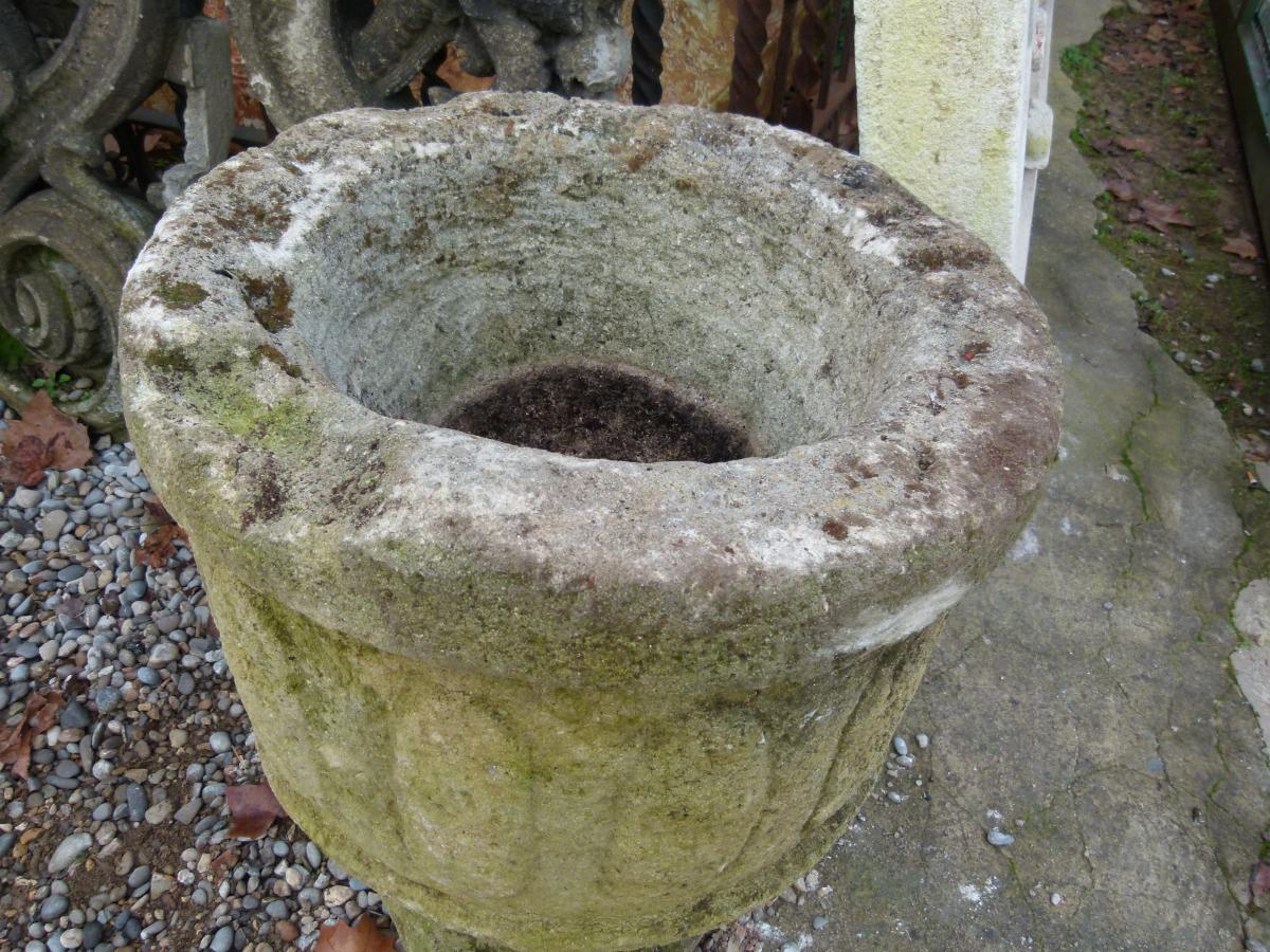 Pair Of Limestone Cups-photo-3