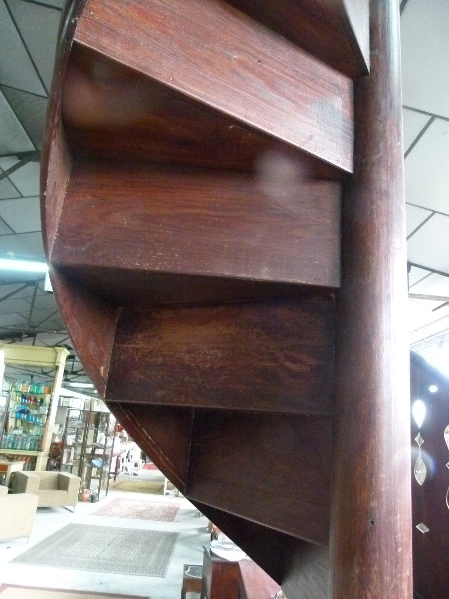 Twentieth Wood Spiral Staircase-photo-4