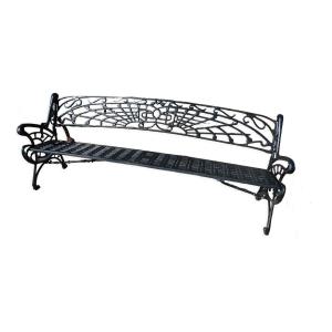 Cast Iron Bench XXth Art Nouveau Style