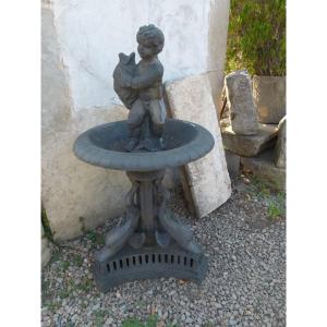 Fontaine en fonte 20ème