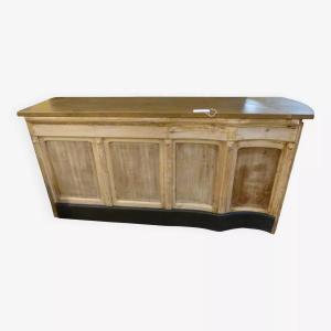 Comptoir en bois massif 20ème