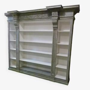 Solid Wood Bookcase 20th Century
