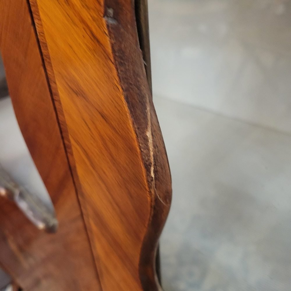 Louis XV Marquetry Display Case-photo-5