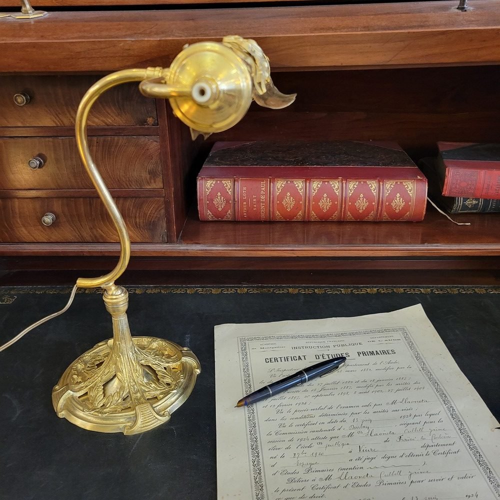 Articulated Desk Lamp Or Notary Lamp-photo-5