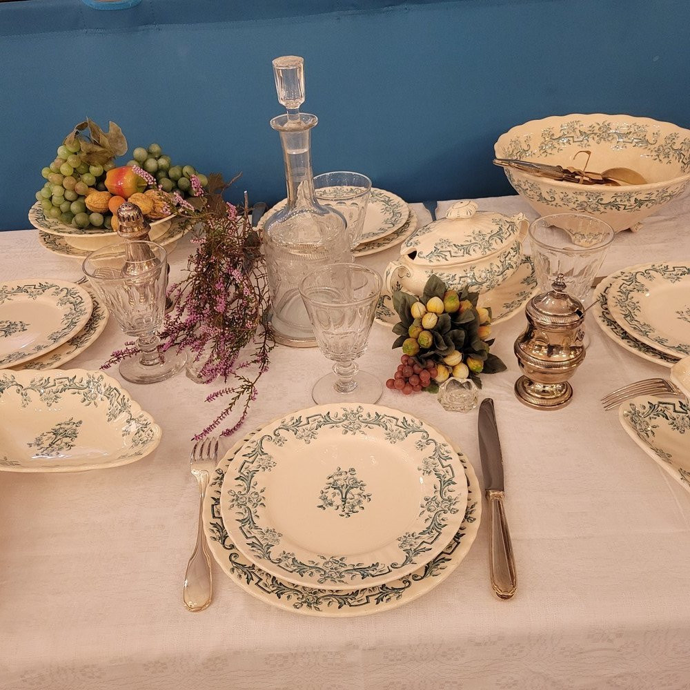 Terre De Fer Table Service, Louis XVI, Longchamp-photo-2
