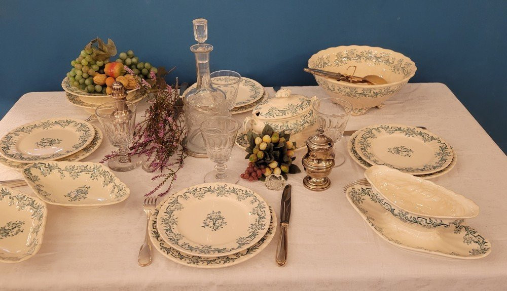 Terre De Fer Table Service, Louis XVI, Longchamp-photo-3