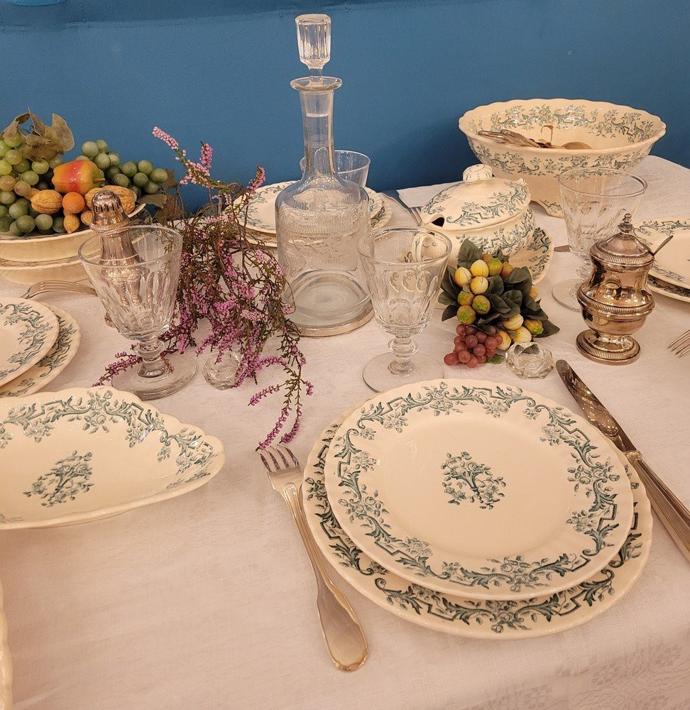 Terre De Fer Table Service, Louis XVI, Longchamp-photo-4