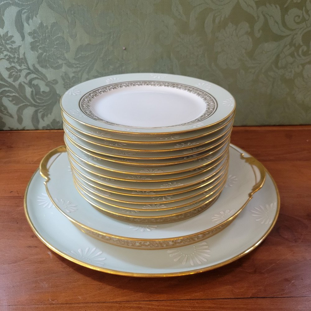 Limoges Porcelain Dessert Service-photo-3