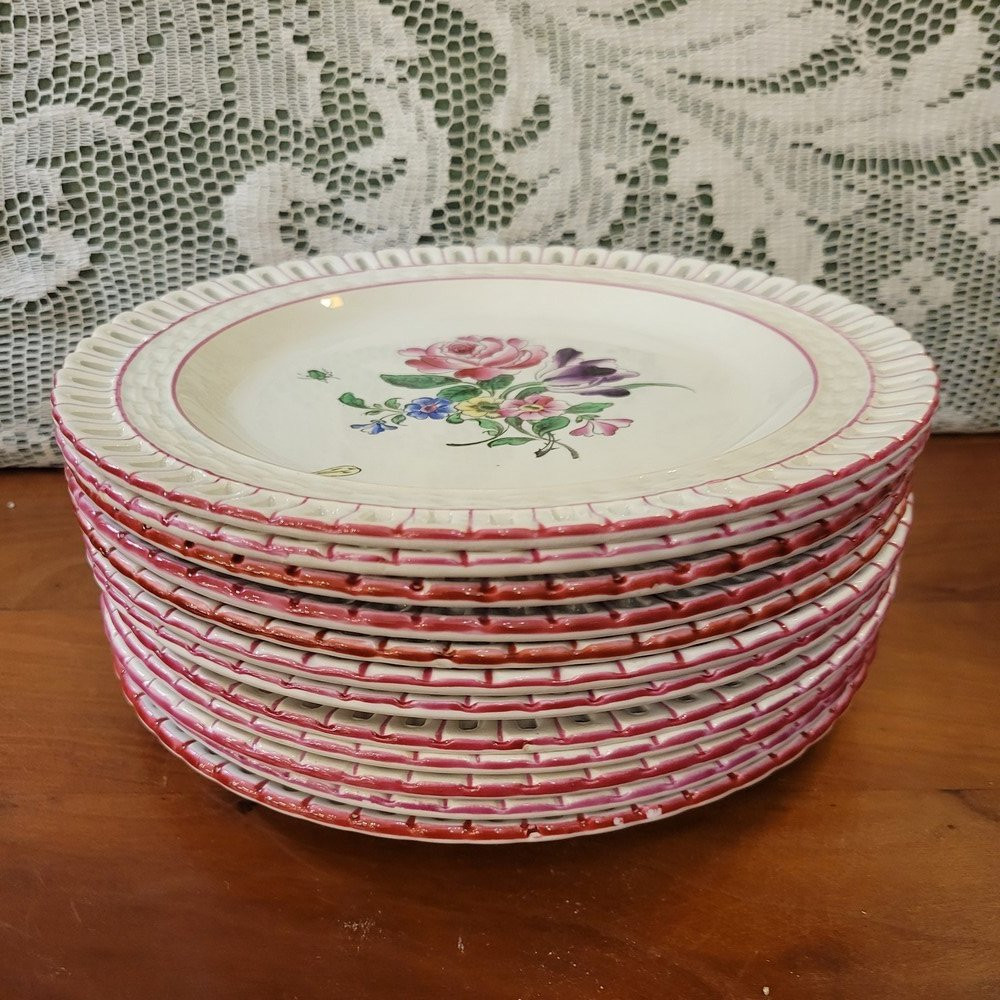 Lunéville Réverbère Dessert Service-photo-4