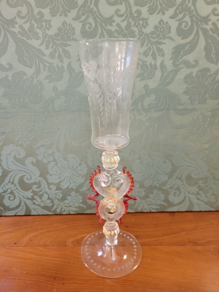 Verre ou Flûte Murano-photo-4