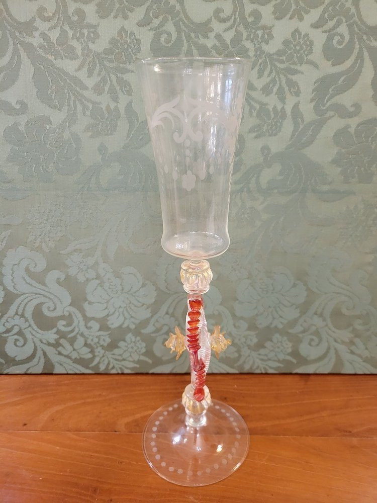 Verre ou Flûte Murano-photo-2