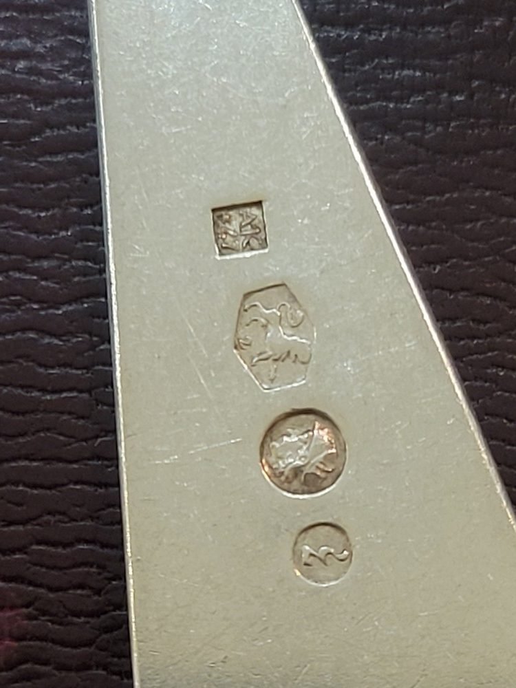 9 Petites Cuillères Argent Massif -photo-1