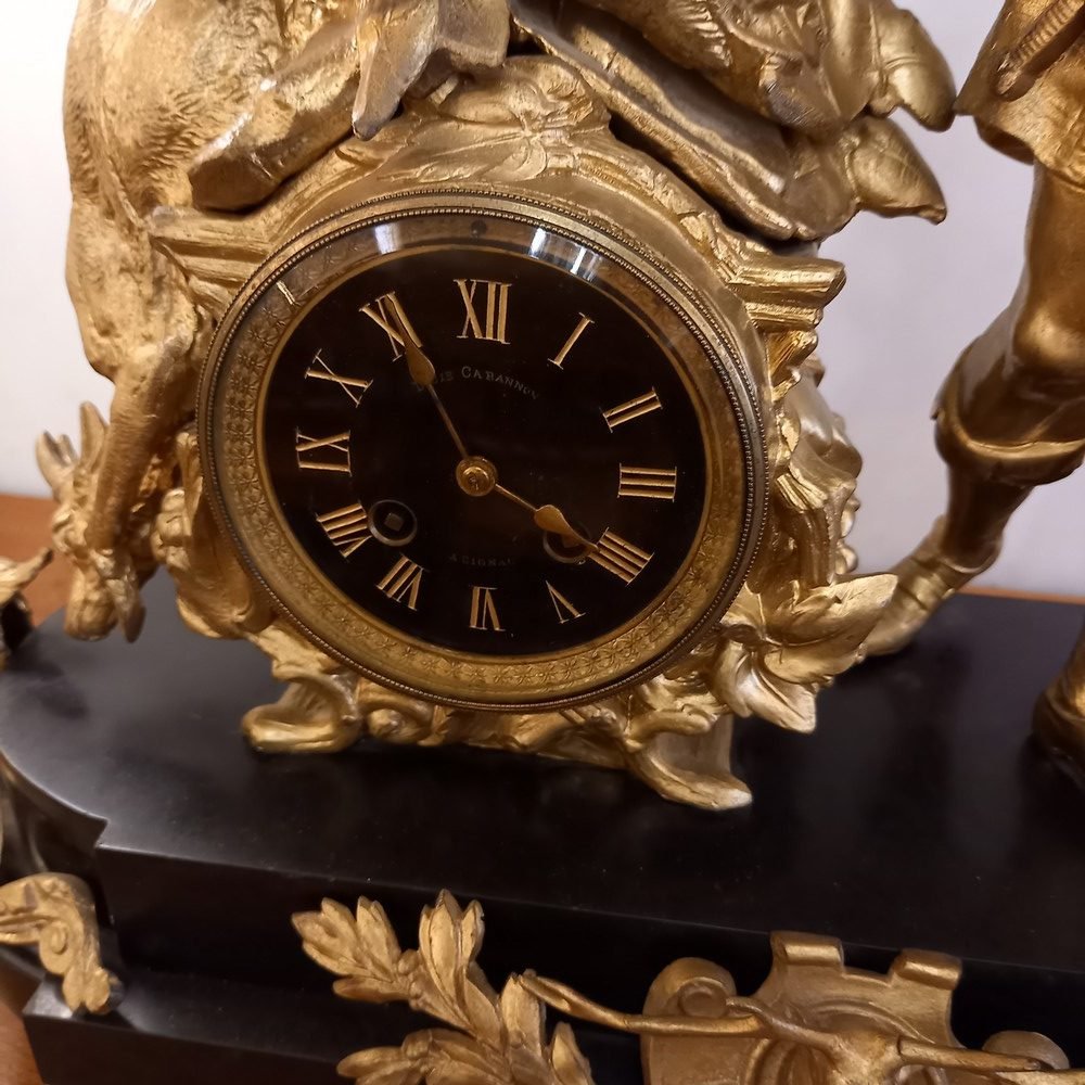 Pendule Chasse à Courre-photo-4