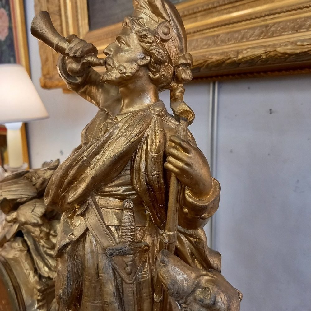 Pendule Chasse à Courre-photo-2