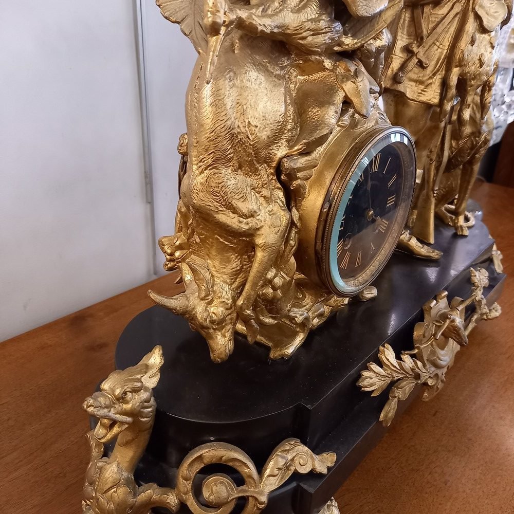 Pendule Chasse à Courre-photo-5