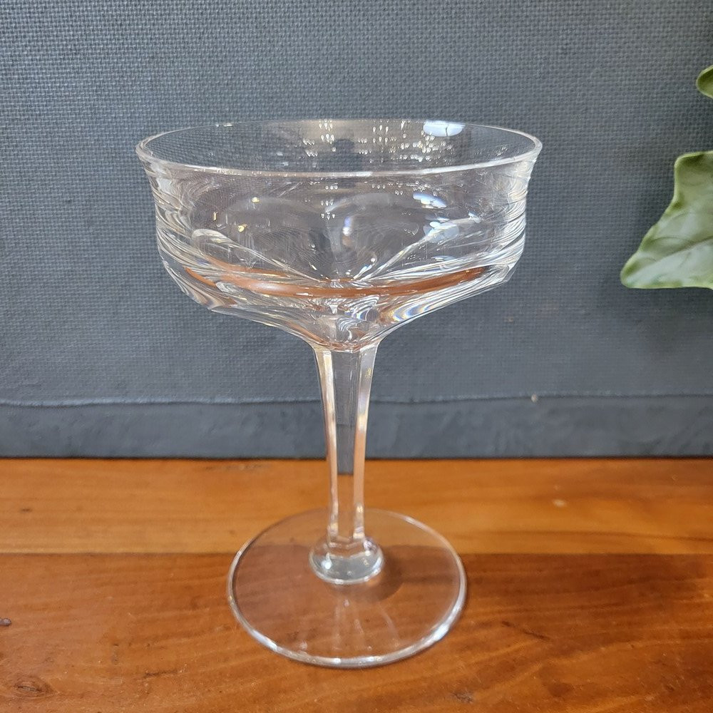 Faceted Crystal Glassware Set-photo-4