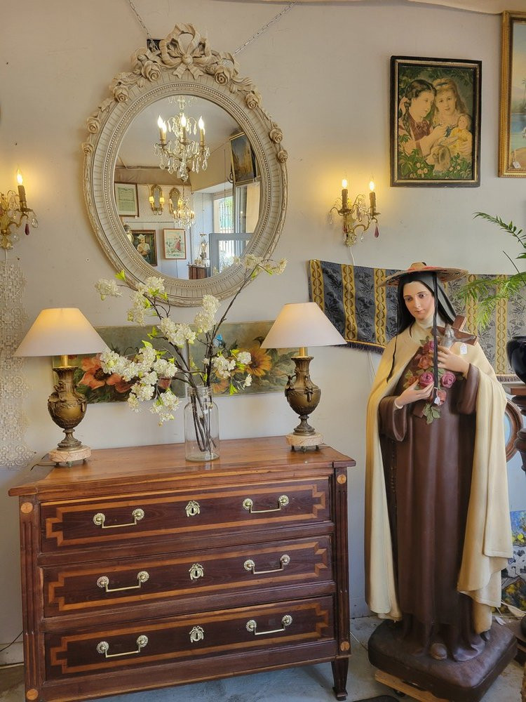 Louis XVI Country Chest Of Drawers-photo-2