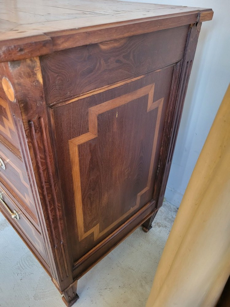 Louis XVI Country Chest Of Drawers-photo-2