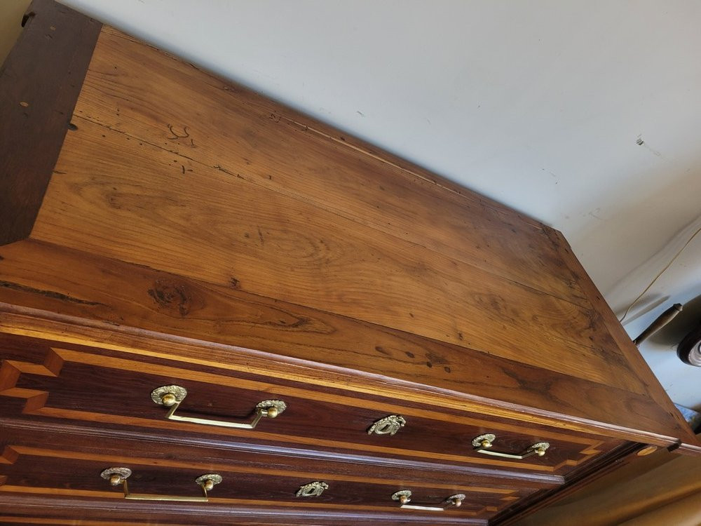 Louis XVI Country Chest Of Drawers-photo-8