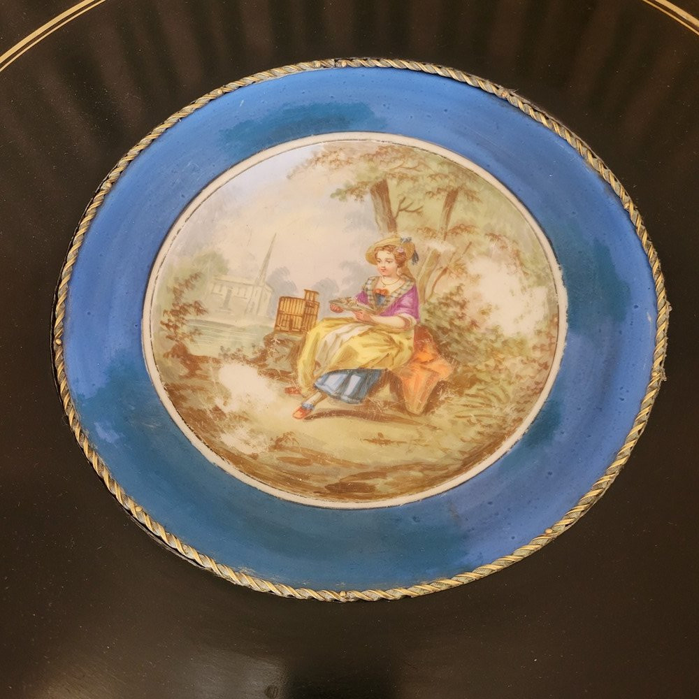 Guéridon et Chaises Napoléon III-photo-3