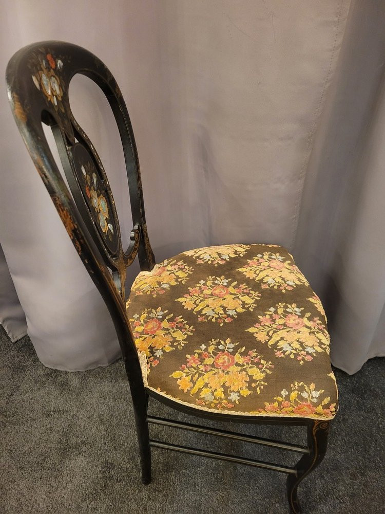 Guéridon et Chaises Napoléon III-photo-7