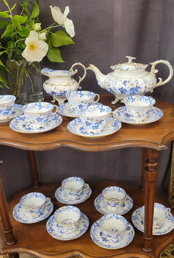 Creil Montereau Tea Service-photo-1