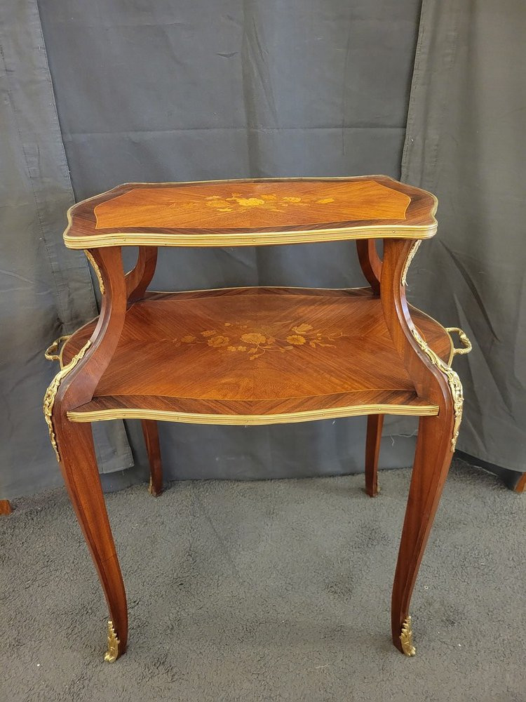 Louis XV Style Tea Table-photo-3