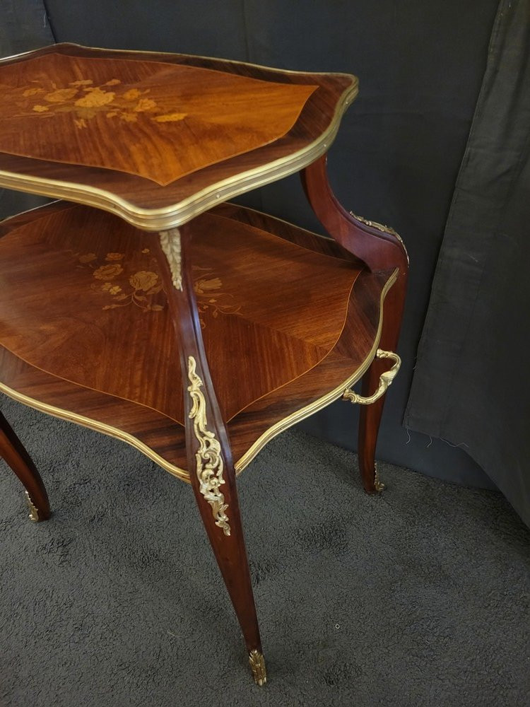 Louis XV Style Tea Table-photo-3