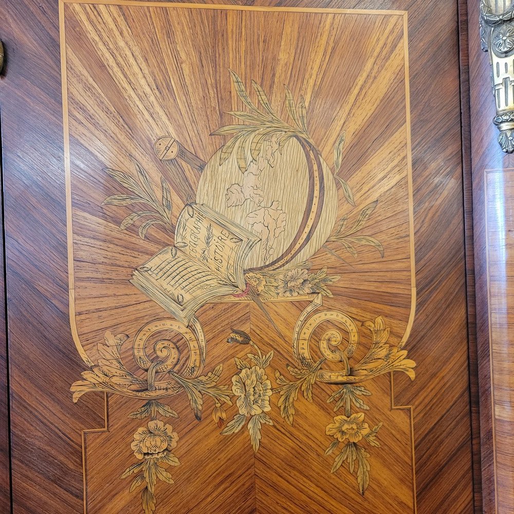 Ensemble Bureau et Bibliothèque  Style Louis XVI-photo-1