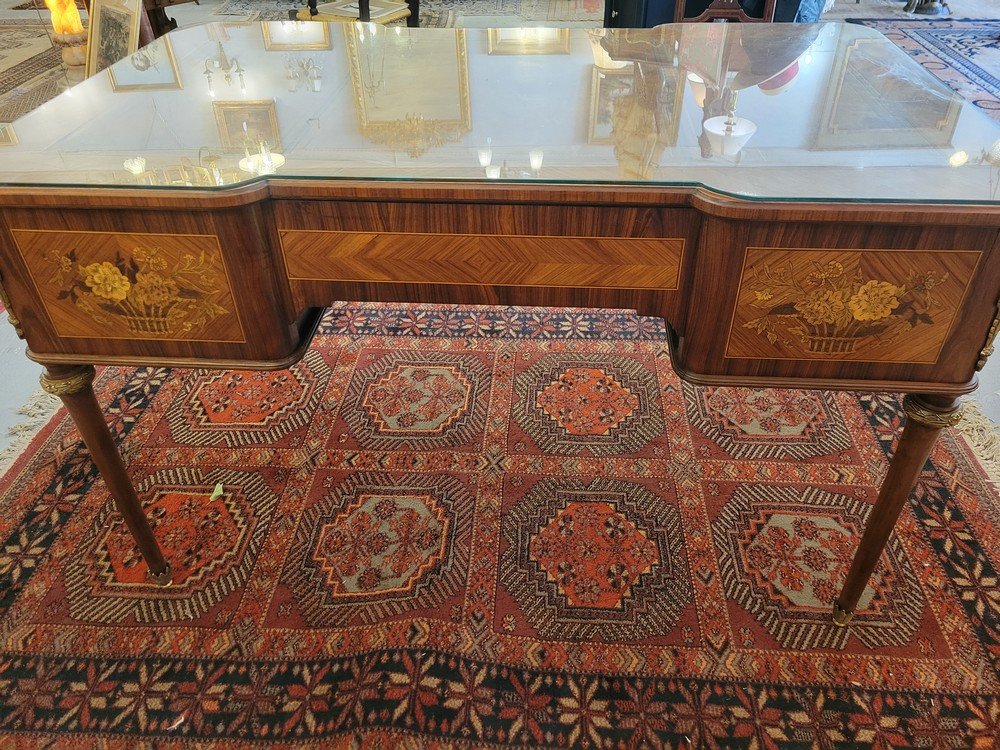 Ensemble Bureau et Bibliothèque  Style Louis XVI-photo-4