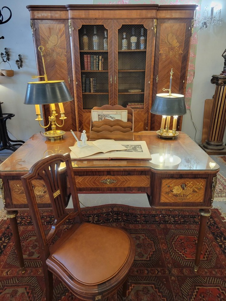 Ensemble Bureau et Bibliothèque  Style Louis XVI