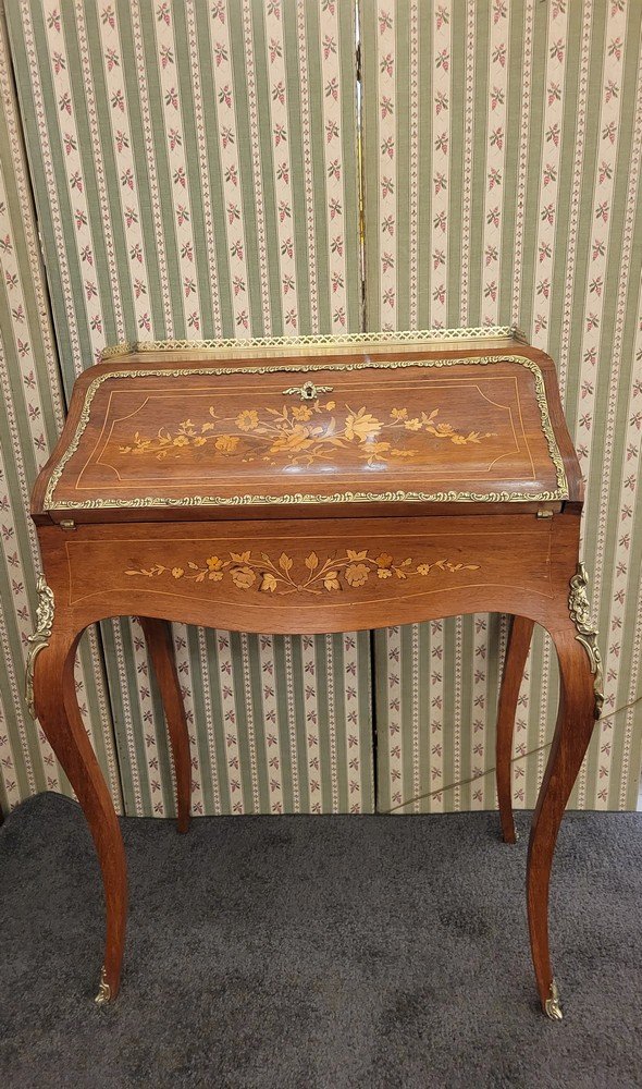 Bonheur du Jour louis XV-photo-3