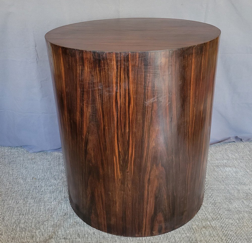 Art-deco Pedestal Table Macassar Ebony-photo-5
