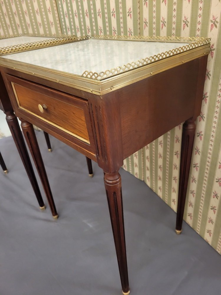 Paire de Chevets Style Louis XVI-photo-2