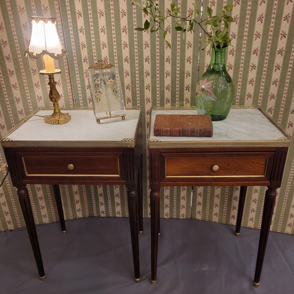 Paire de Chevets Style Louis XVI