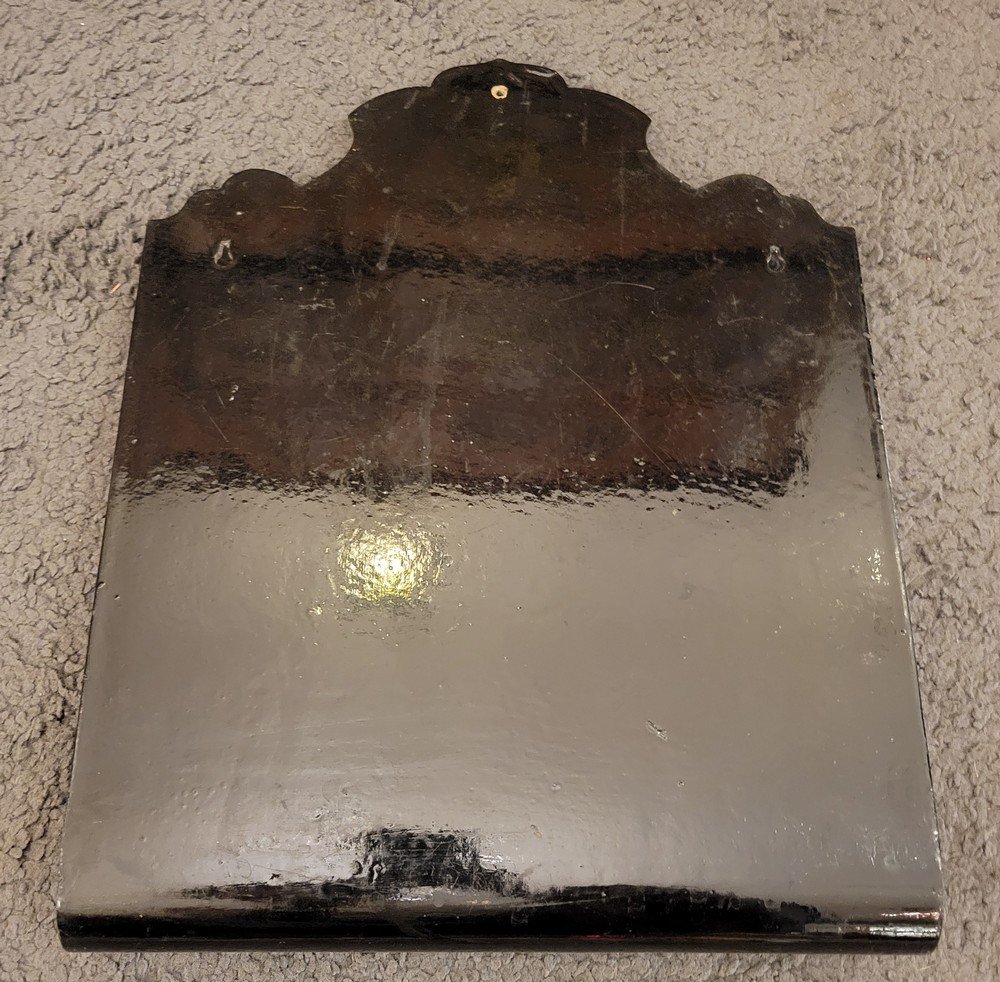 Porte-Courrier Napoléon III en Carton Bouilli-photo-2