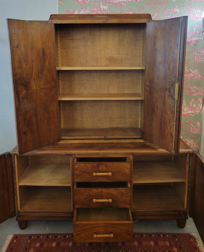 Ensemble Bureau et Bibliothèque  Art-Déco-photo-6