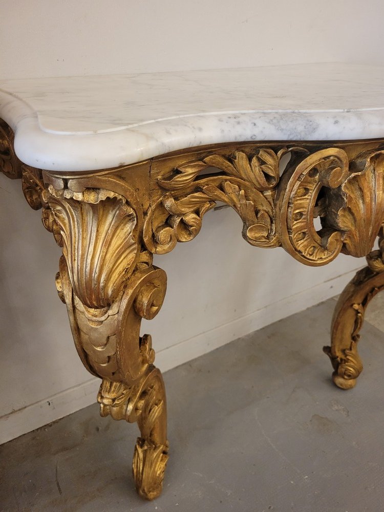 Console  Bois Doré, Louis XV-photo-4
