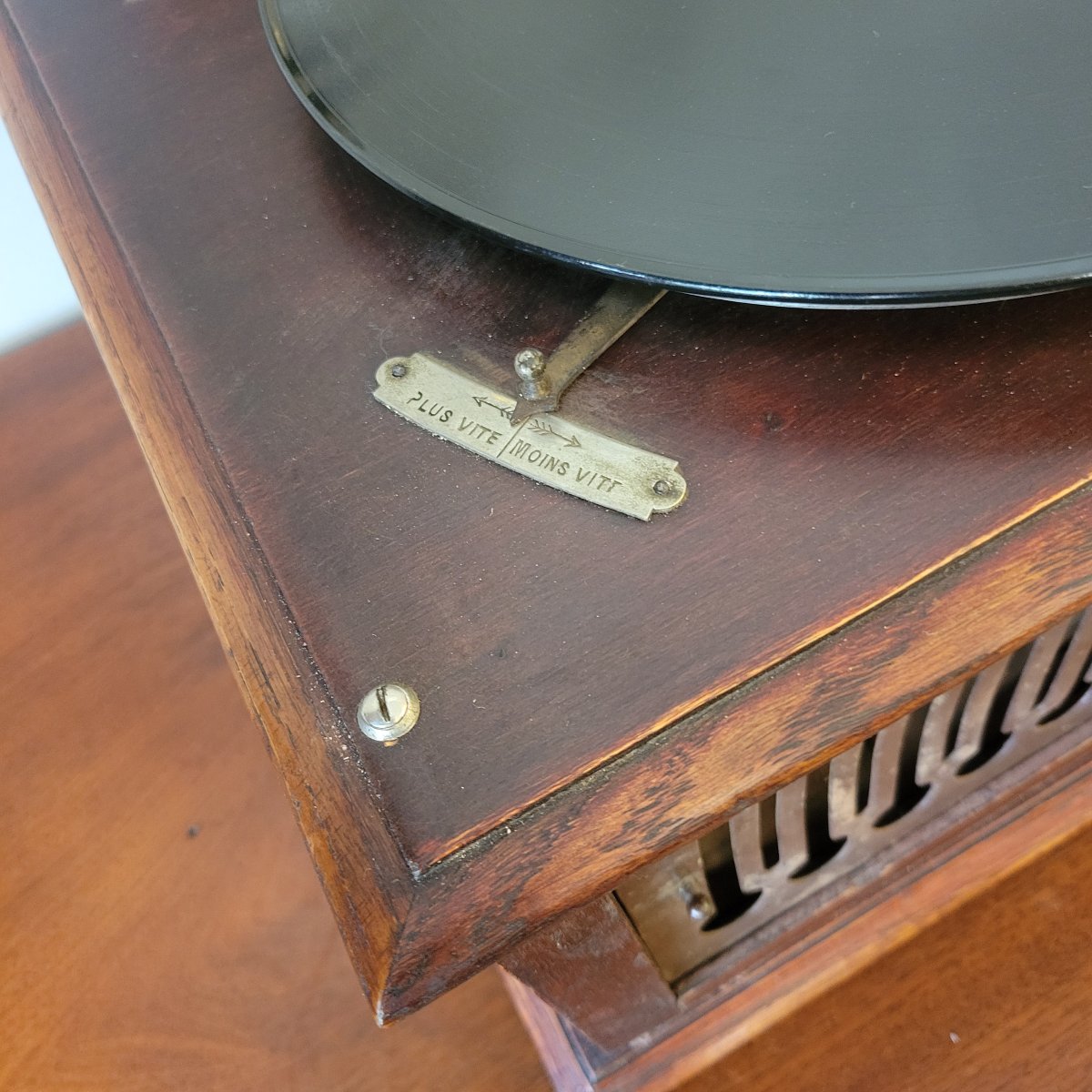 Phonographe à Pavillon  Pathé-photo-3