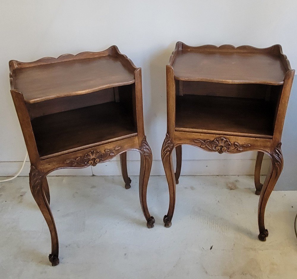 Paire de Chevets  Louis XV-photo-8
