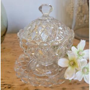 Sucrier ou Bonbonnière Baccarat
