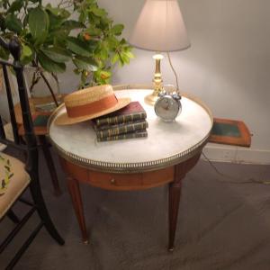 Pedestal Table Hot Water Bottle Low