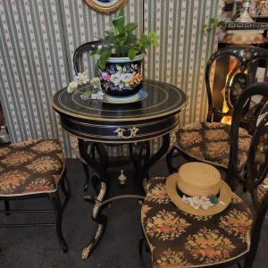 Guéridon et Chaises Napoléon III